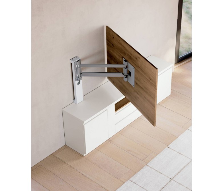 Mueble salon TV con luz led blanco DS950A08