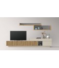 Mueble de salón con franjas estilo moderno DS648N005