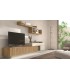 Mueble de salón con franjas estilo moderno DS648N005