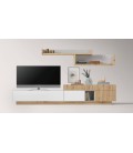 Mueble TV con estantes estilo moderno DS648N006