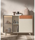 Aparador de 2 puertas c/luz led DS648N072