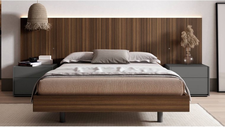 Dormitorio de matrimonio con mucha personalidad DS849BED04