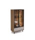 Mueble auxiliar vitrina con luz led en su interior DS849SK
