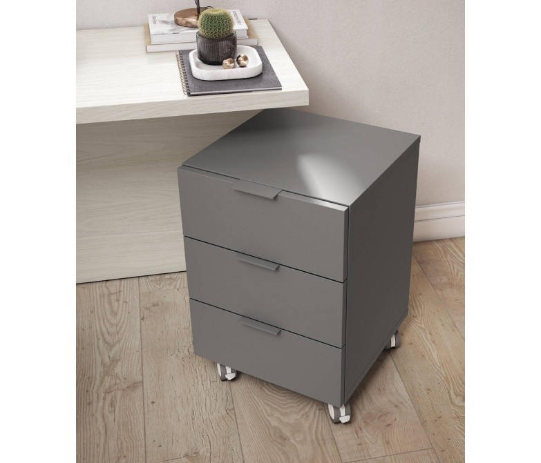 Cama compacta juvenil  c/escritorio y módulos colgados  DS430CMP13