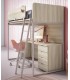 Dormitorio juvenil con litera y armario DS430CMP86