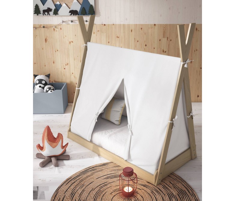 Cama tipi infantil con baúl y mesa DS430CMP102