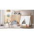 Cama tipi infantil con baúl y mesa DS430CMP102