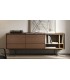 Mueble aparador madera nogal con patas TREKU DS36AUR12