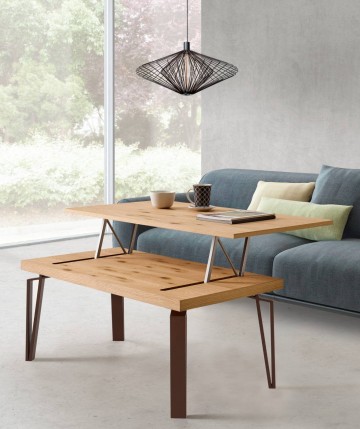 Mesa de centro elevable en melamina DS690ARC
