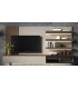 Mueble de salón con panel y luz led DS459BE15