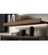Mueble de salón con panel y luz led DS459BE15