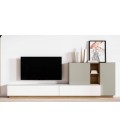 Mueble de salón con zócalo y estanteria DS459BE32