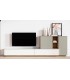 Mueble de salón con zócalo y estanteria DS459BE32