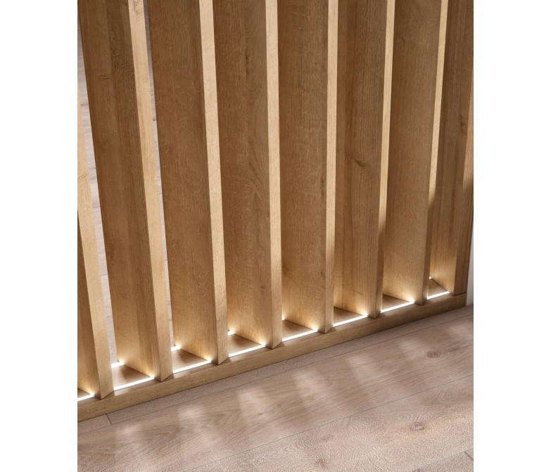 Mueble de salón con zócalo y estanteria DS459BE32