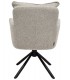 Silla giratoria con patas metálicas DS248NTBS