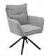 Silla giratoria con patas metálicas DS248NTBS