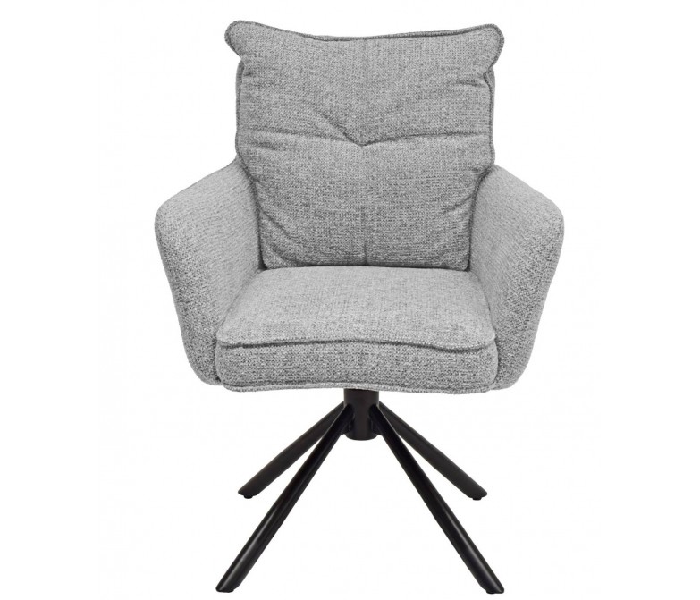 Silla giratoria con patas metálicas DS248NTBS
