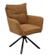 Silla giratoria con patas metálicas DS248NTBS
