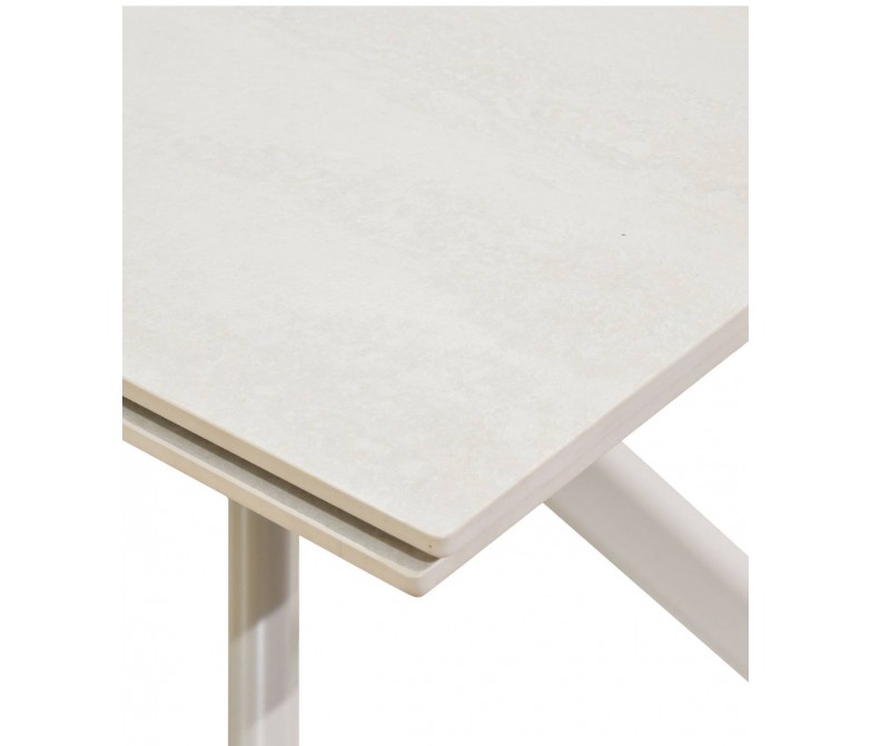 Mesa de comedor extensible con tapa cerámica DS248NRM