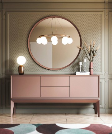 Aparador con 2 puertas y 2 cajones elegante DS896PLN