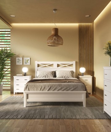 Dormitorio de matrimonio estilo clásico DS880CRDÑ04