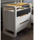 Mesita de noche 2 cajones DS880BD101