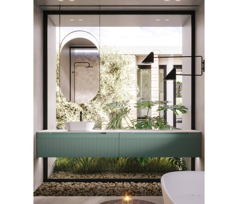 Mueble de baño con lavabo DS880MRSL01