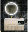 Mueble de baño con lavabo moderno DS880MARSL