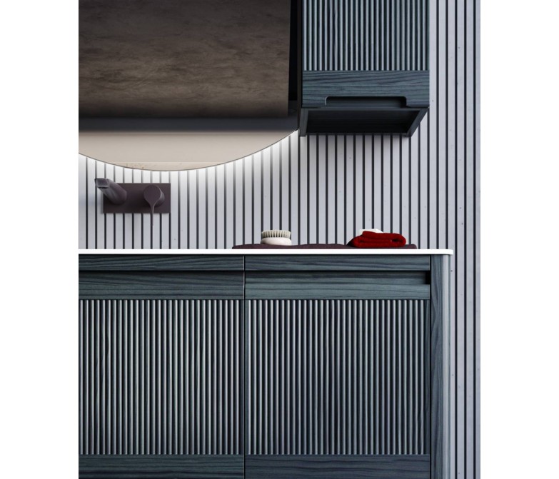 Mueble de baño con espejo y modulo DS880TSCN01
