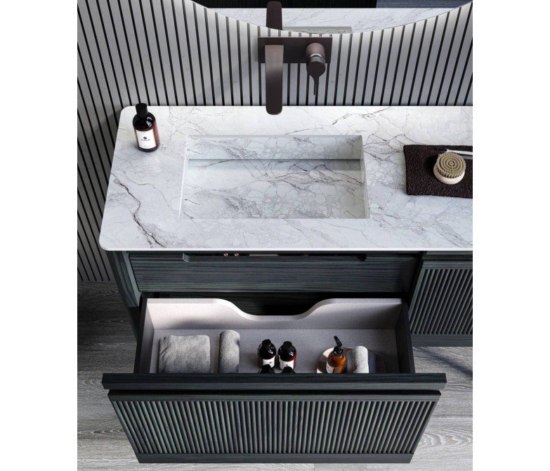 Mueble de baño con espejo y modulo DS880TSCN01