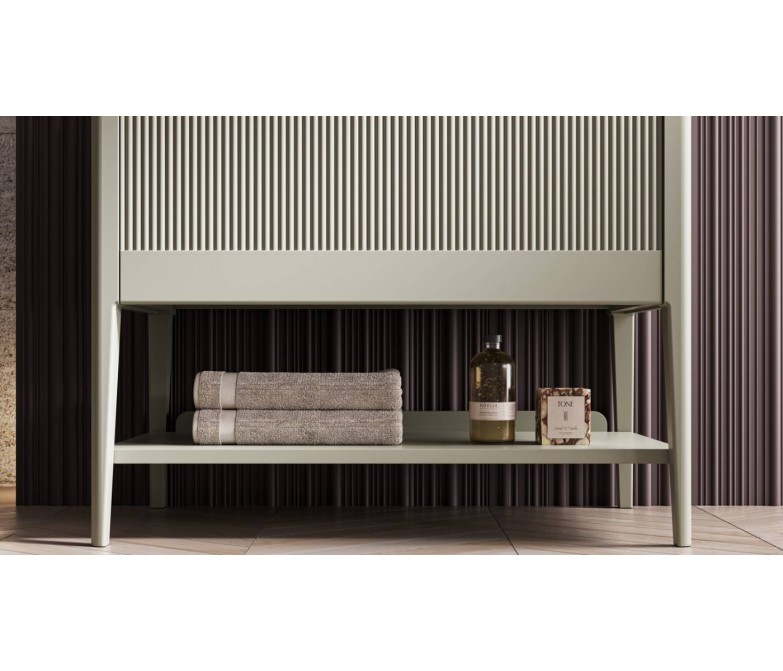 Mueble de baño moderno con espejo DS880TSCN03