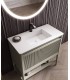 Mueble de baño moderno con espejo DS880TSCN03