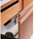 Mueble de baño de madera con espejo DS880TSCN04