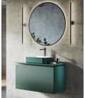 Mueble de baño de 2 cajones con encimera y lavabo DS880LZ