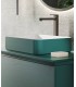 Mueble de baño de 2 cajones con espejo DS880LZ03