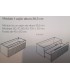 Mueble de baño con lavabo DS880MRSL01