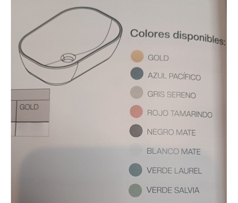Mueble de baño con lavabo DS880MRSL01