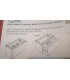 Mueble de baño de 2 cajones con espejo DS880LZ03