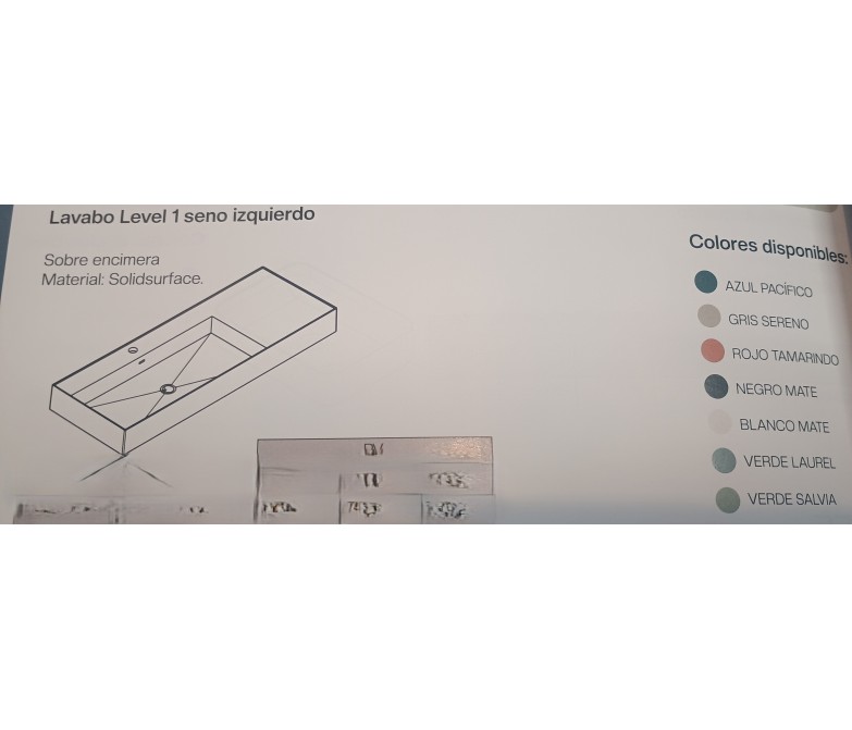 Mueble de baño con espejo redondo DS880MARSL02