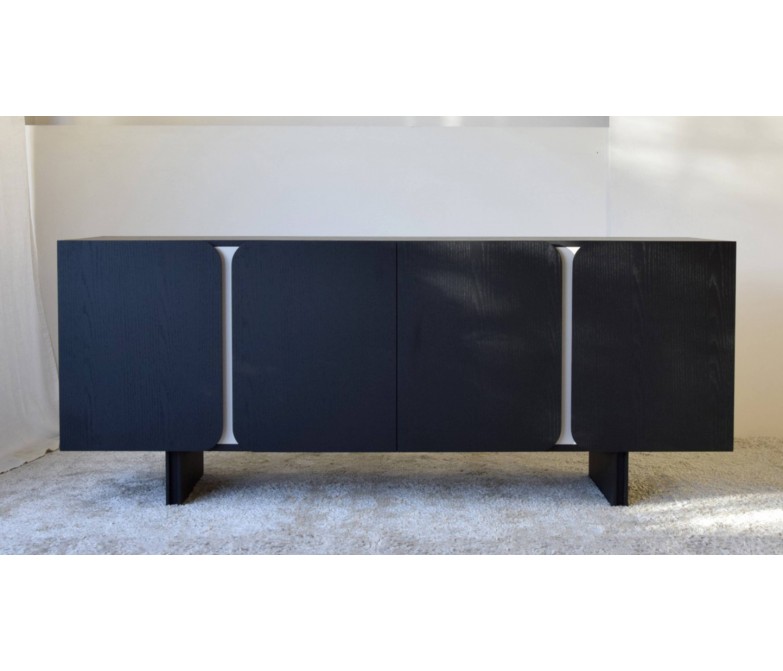 Aparador con 4 puertas de roble elegante DS37334H2320AN