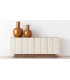 Mueble aparador color beige brillo DS37334AC25582WB