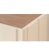 Mueble aparador color beige brillo DS37334AC25582WB