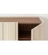 Mueble aparador color beige brillo DS37334AC25582WB