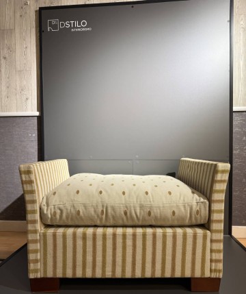 Sillon mini con rayas DS689SOFIA