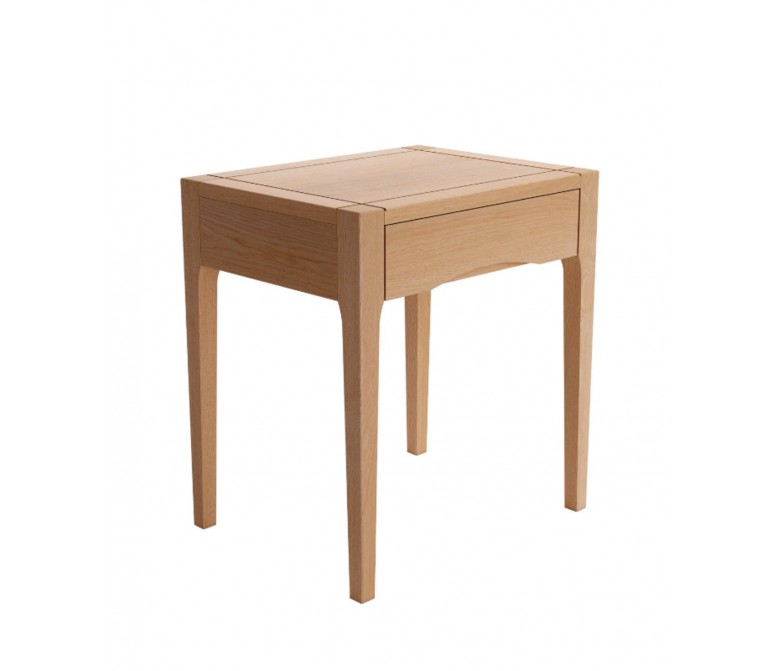 Mesita de noche madera cajón uñero DS474VD