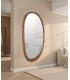 Espejo pared ovalado de madera natural 180x85cm DS344SPJ