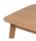 MESA COMEDOR EXTENSIBLE MADERA ROBLE Y BLANCO