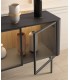 Aparador moderno con puertas de cristal DS648B036