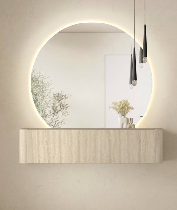 Mueble colgado con espejo DS648B133