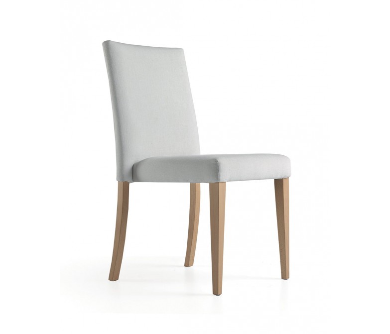 Silla tapizada apilable de líneas rectas y elegantes DS832AZL
